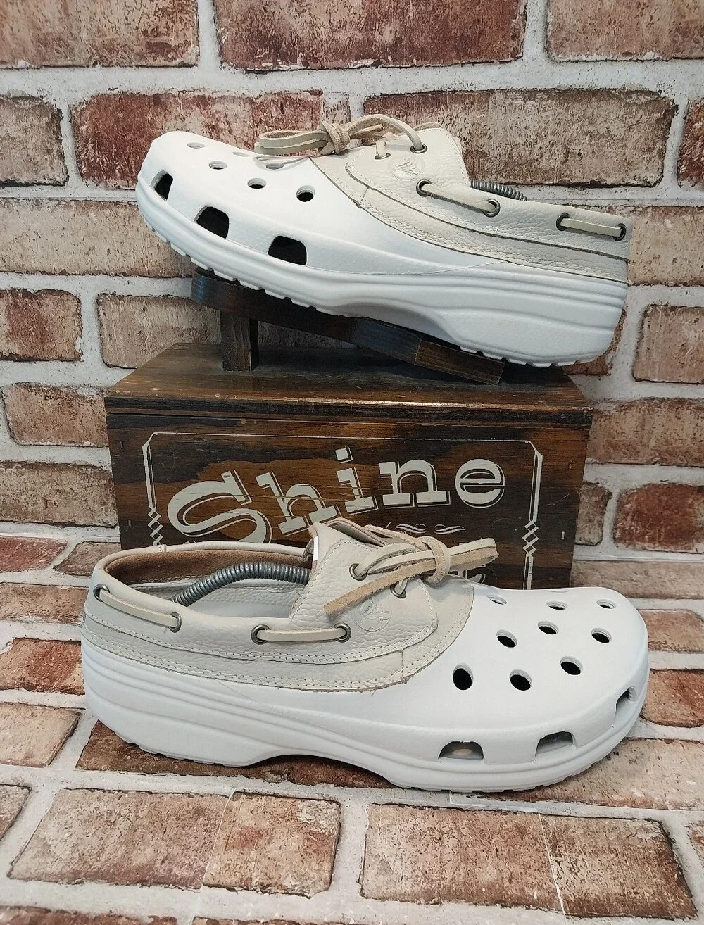 Pre-owned Crocs Islander Boat Shoes